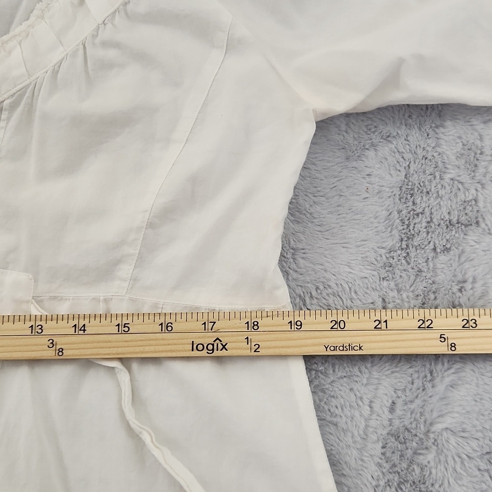 DKNY JEANS 100% cotton button down top - Picture 15 of 16